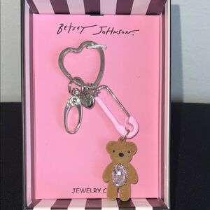 Betsey Johnson | Teddy Bear 🧸 Bag Charm